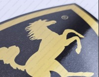 Century Boat Emblem Logo Gold Decals